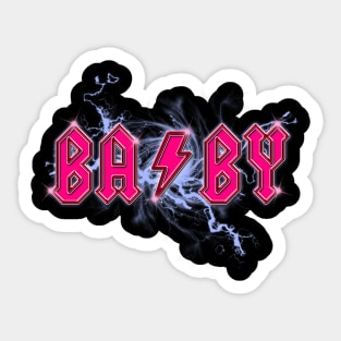 Heavy Metal Baby Sticker